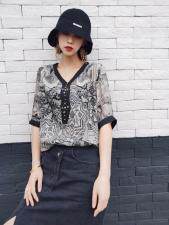 天丝炒色小衫，女装，嘉福利市