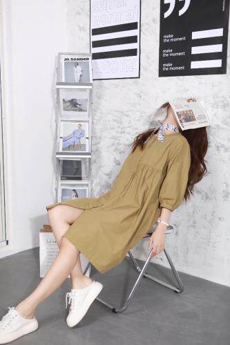 夏款连衣裙，女装连衣裙，壹丽