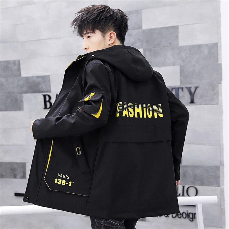 2021新款工装夹克男士外套中长款秋季韩版潮流4002-JK628-P50图片