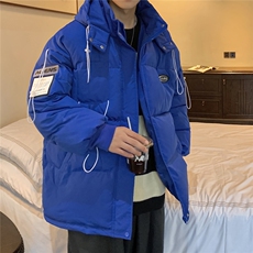 棉衣男港风手塞棉冲锋衣男棉服男外套男MY7769P110控148，男装棉衣，星座226-1