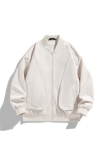 户外夹克男棒球领纯色上衣冲锋衣外套DSA157B-JK7869-P70，男装夹克，电商A157B