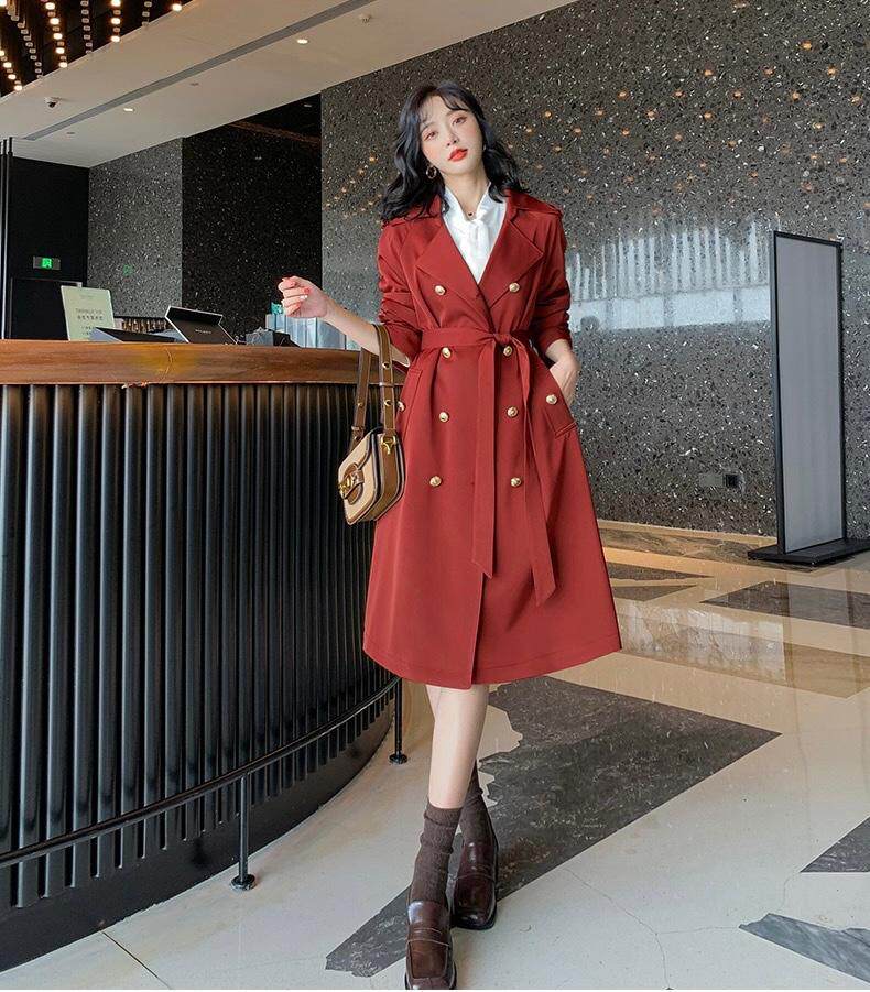 风衣现货，女装风衣，MZ 慕姿