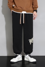 主推棉M-8XL秋季新款大码束脚潮流休闲卫裤109-K615-P50，男装休闲裤，星座109-1