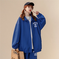 中性风美棉斜开衫卫衣套装高克重抖音品质TH6175P85控108，男装休闲套装，电商A268