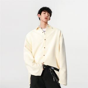 春季条纹肌理衬衫男长袖韩系简约休闲外套衬衣 星座812-CY555-P78图片