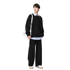潮流宽松运动套装潮牌高街休闲套装A161-9251-P65，男装休闲套装，电商A161