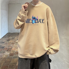 控38简约帅气百搭长袖t恤男大码卫衣T4173-P25加绒款-P35，男装卫衣，电商A040
