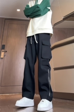 （现货）2025春季美式高街工装裤男伞兵裤休闲长裤K9006-P60控78，男装工装外套，星座810(原QT5070)