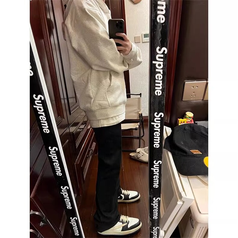 MW01-P35重磅纯棉美式卫衣男连帽宽松秋冬潮牌高街情侣款帽衫,男装卫衣,星座215-1