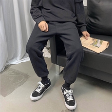 秋冬束脚休闲裤针织运动裤四色卫裤XZ707-KZ609-65，男装休闲裤，星座707