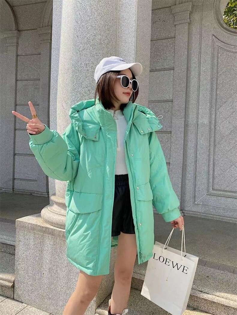 爱美欧现货韩版时尚羽绒服，女装羽绒服，爱美欧