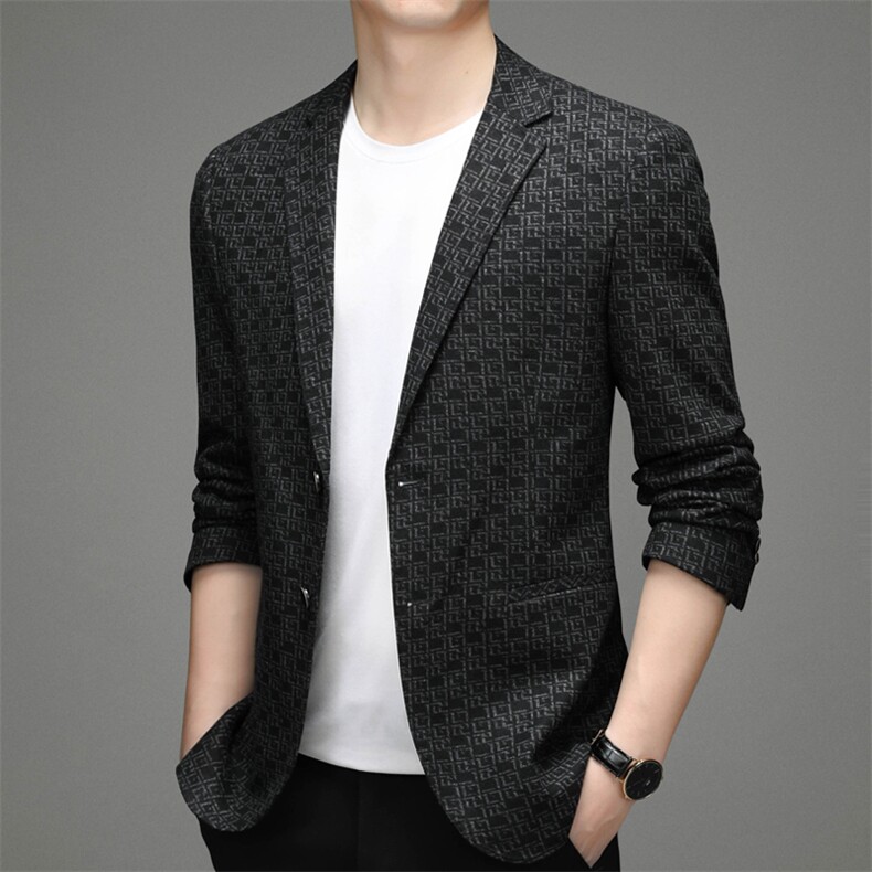 DJ3316钱塘2020-3秋冬季新款商务休闲简约中年男士西服货稳P142,男装西服,钱塘207-3