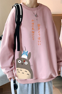 ！大码长袖t恤男印花加绒加厚圆领卫衣男WY278-P28加绒款-P33图片