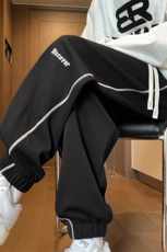 供抖音高品质大休闲裤男束脚裤子416B-1-KL752-特P45限78，男装休闲裤，星座416B-1