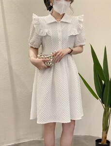 夏季新款宽松衬衫裙图片