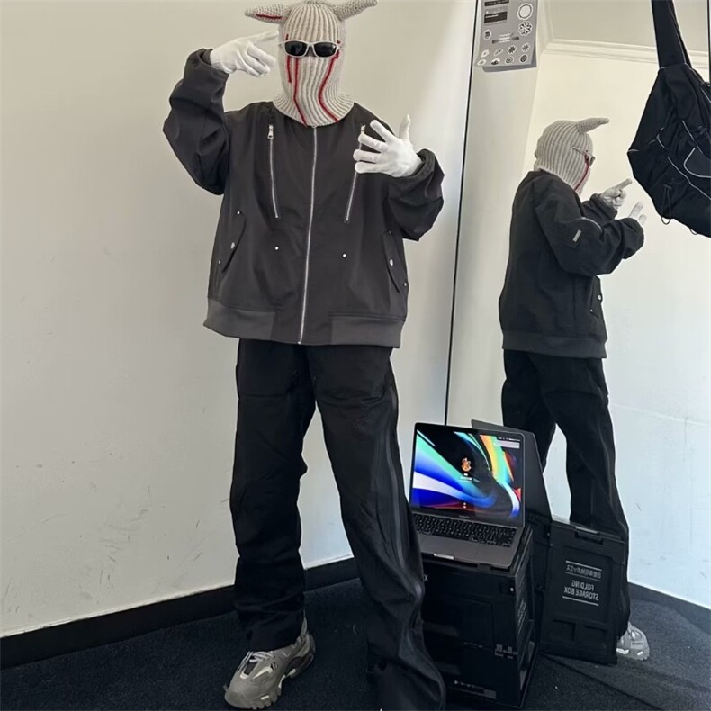 2023秋冬新款宽松百搭设计感男女棒球服飞行夹克外套-FXY006-p78,男装夹克,星座601-2