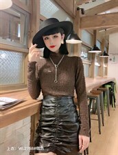 2021年冬季加厚蕾丝修身显瘦气质打底衫现货大量供应，其它，婉伦