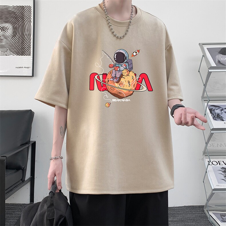 麂皮绒短袖t恤男大码半袖男JD82287-P25,男装T恤,电商A040