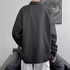 长袖衬衫春款男港风潮流C1888P32，男装衬衫，星座1116-2