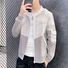 男士防晒服超薄透气户外运动夏季男装皮肤防晒衣薄款外套V88，男装夹克，星座509