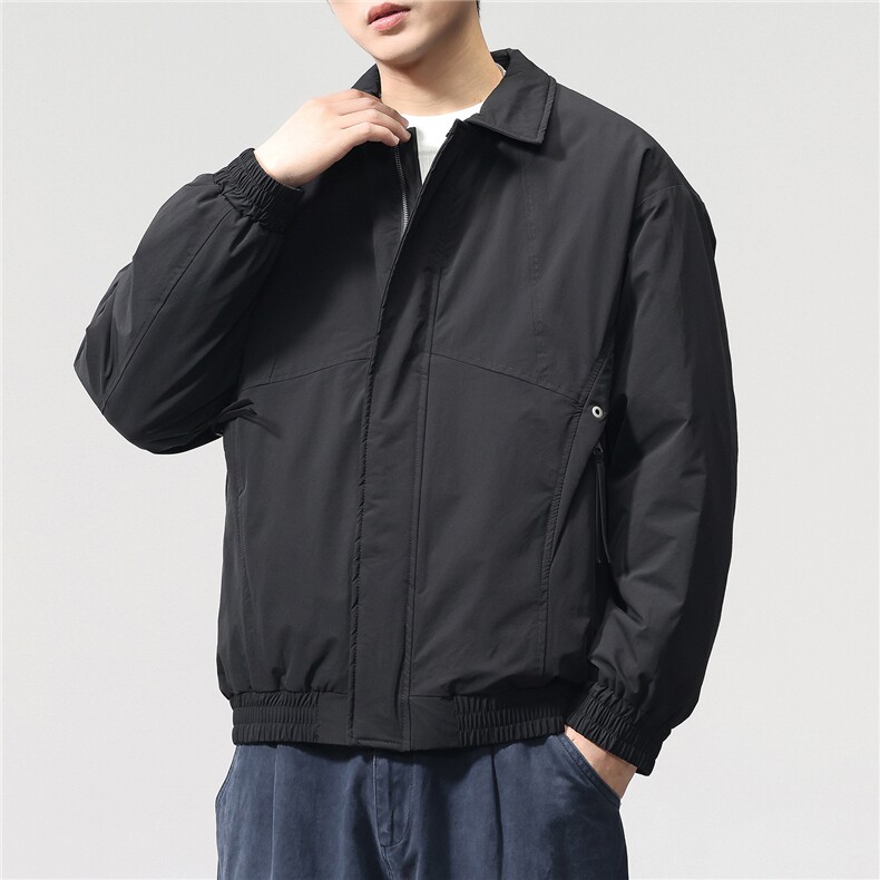 2025秋冬新款翻领工装夹克男户外登山服棉服,男装棉衣,电商D215