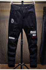 714-3-G030冬春天高端精品新款日系男修身男牛仔裤S，男装牛仔裤，星座1404-3