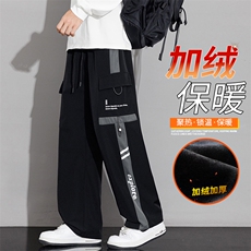 男士加绒加厚休闲户外保暖工装裤JRK223-P52大码元，男装棉衣，星座209