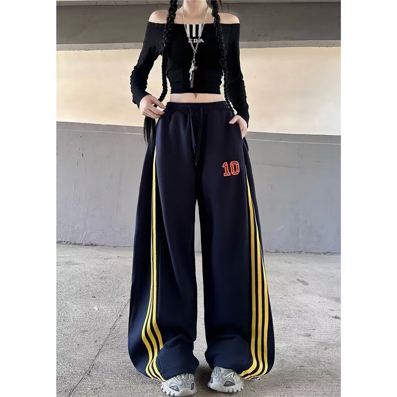 YC0613-P52薄款13冰丝裤子青少年学生运动裤潮流休闲长裤，女装休闲裤，电商C233