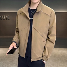 新款开衫立领纯色夹克外套男，男装夹克，星座1206（原A206）