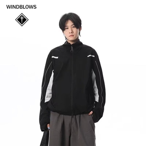 网图现货美式户外机能运动拼接防晒衣网眼透气外套男女RK15-P60图片