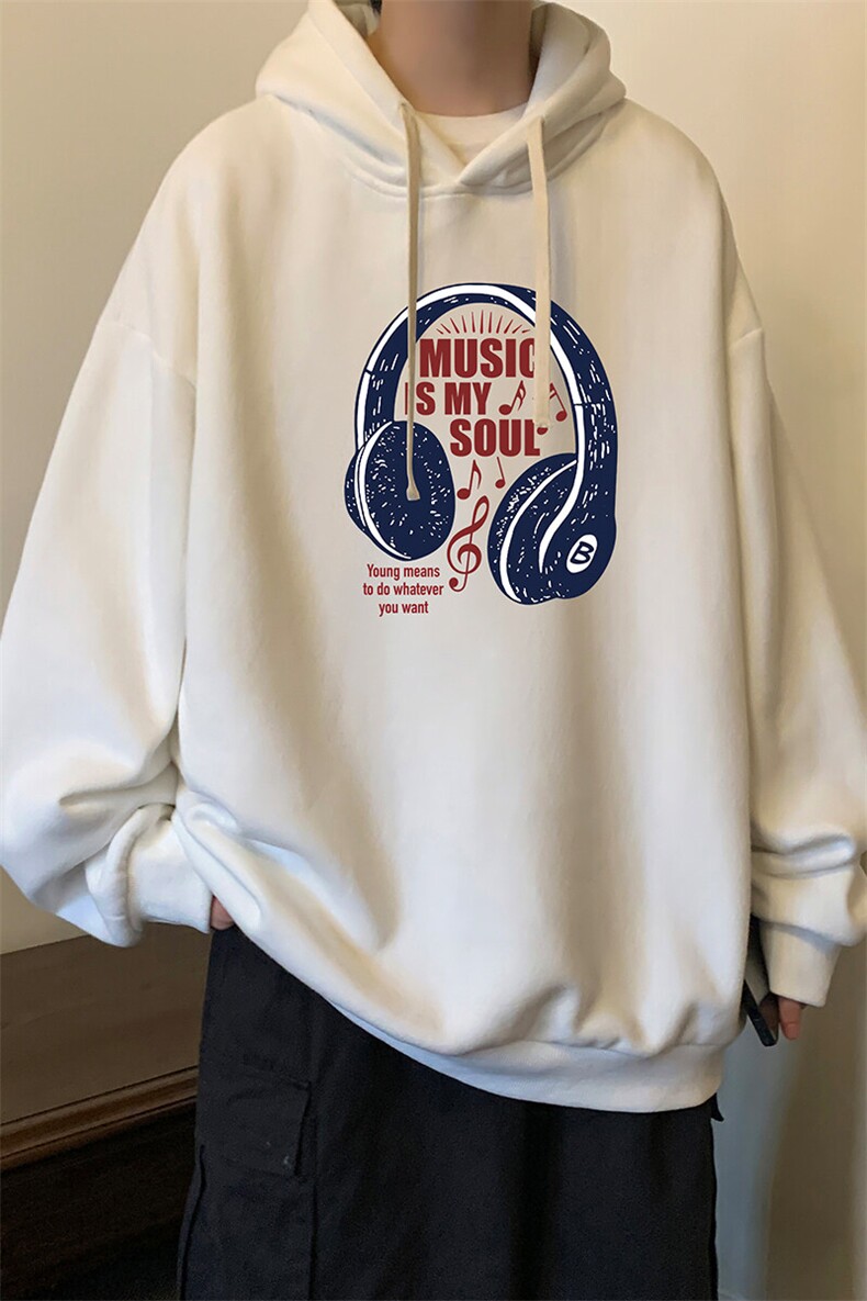 连帽卫衣男大码胖子帽衫大号运动服WY2422-P35,男装卫衣,电商A040