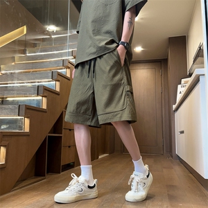 量大优  供视频  泡泡纱速干短裤男 XH75-特P25图片