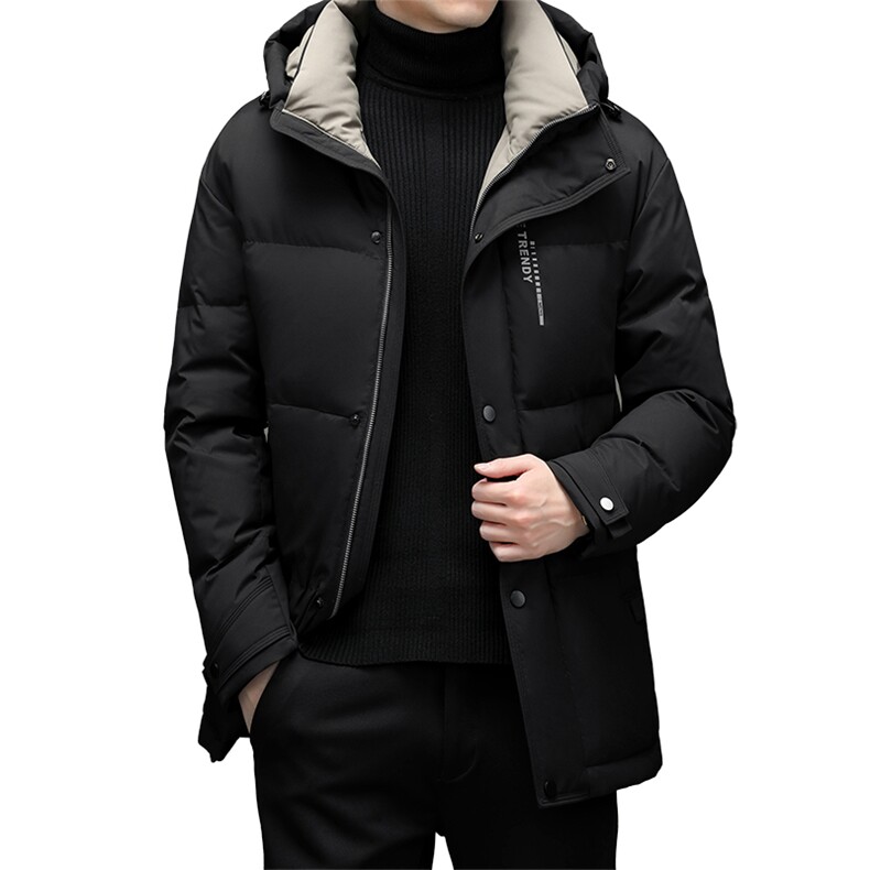 连帽羽绒服冬季男中长款中青年男士冬装外套上衣DFLDY8007-P310图片