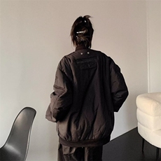 8053-P60春秋新款美式潮牌飞行夹克高街设计感小众男女ins潮流，男装夹克，电商B323A