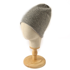 时尚保暖儿童羊毛帽高弹贴合菱形提花设计冬季必备，帽子，唯若美羊绒