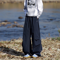 8XL-M春夏美式工装裤子大码冲锋裤休闲直筒褶皱伞兵裤KZ1950/P48，男装休闲裤，电商B238