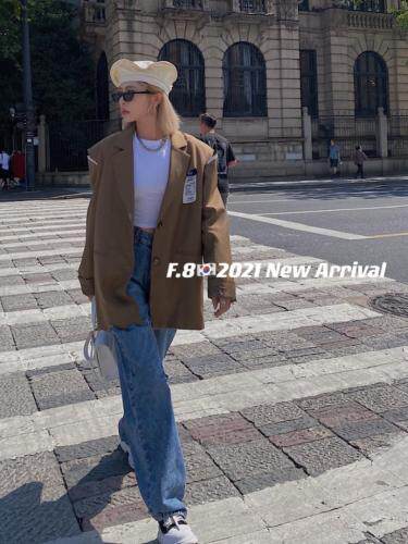 秋装新款，设计感十足的范儿西装，三色两码，女装西装，慕容神话