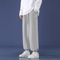 秋冬新品休闲舒适百搭加绒休闲卫裤WK01-1特批23-加绒特批30，男装休闲裤，星座718-1