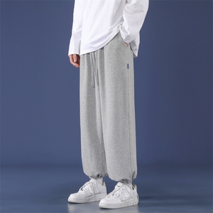 秋冬新品休闲舒适百搭加绒休闲卫裤WK01-1特批23-加绒特批30图片