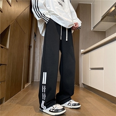抖音品质潮流宽松拉链褶皱设计宽松冲锋裤B315-K24002-p55控78，男装休闲裤，电商B315