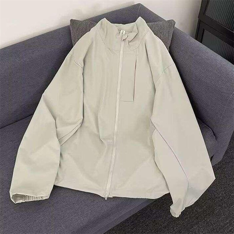春夏款高品质冰感速干防晒服男女休闲户外运动外套透气机能风夹克,男装防晒衣,电商A486-1