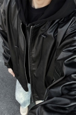 美式pu皮假两件夹克外套男CP112-特p95，男装夹克，电商B371