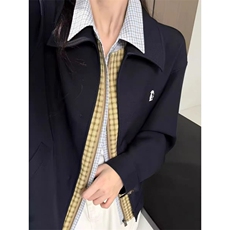 新款原宿潮流假两件针织衫麻花毛衣文艺ins气质日系流行简约百搭，男装针织衫/毛衣，星座506A