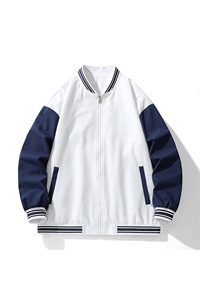 男士外套春秋新款青少年学生棒球服韩版夹克帅气外套232-P40图片