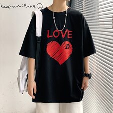 转化8%！2021夏季新款男士纯棉短袖T恤情侣潮牌体恤T2157P25，男装T恤，电商B220
