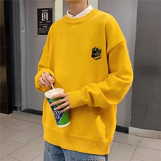 1港风新款宽松休闲中性情侣潮流印花毛衣男外套7671P48加绒P55，男装针织衫/毛衣，星座226-2