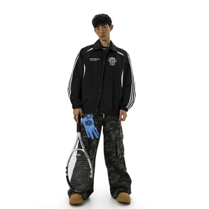 美式学院风刺绣设计大码M-5XL无影墙棒球服夹克男JK78073P79控128图片