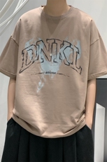2025夏季原创设计港风oversize宽松休闲T恤B266-DX08-P30，男装T恤，星座B257-1