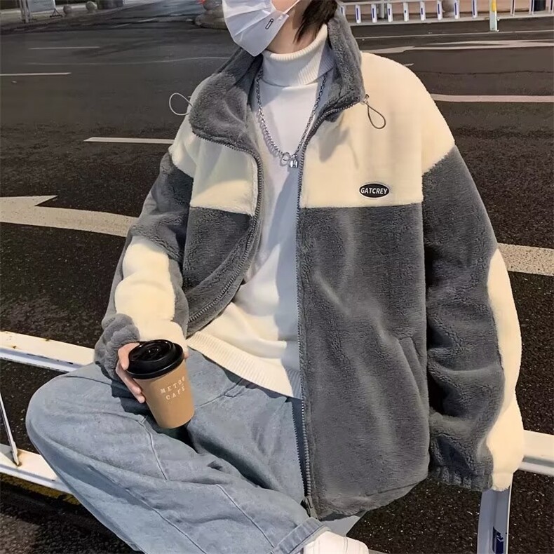 男秋季2022新款长袖夹克羊羔外套DW57P45,男装夹克,星座1116-2
