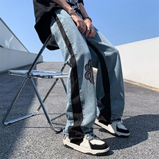 长裤潮百搭原宿简约夏季牛仔裤男新款A5063P60，男装牛仔裤，星座1116-2